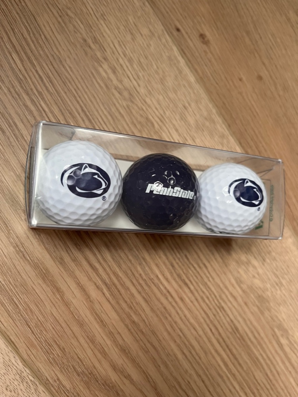 PSU - Penn State University Set of 3 Golf Balls - NEW in Original Pkg
